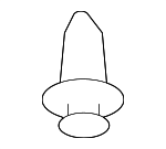 6777112040 - Body: Trim Panel Clip for Toyota: Avalon, Camry, Land Cruiser, Solara Image