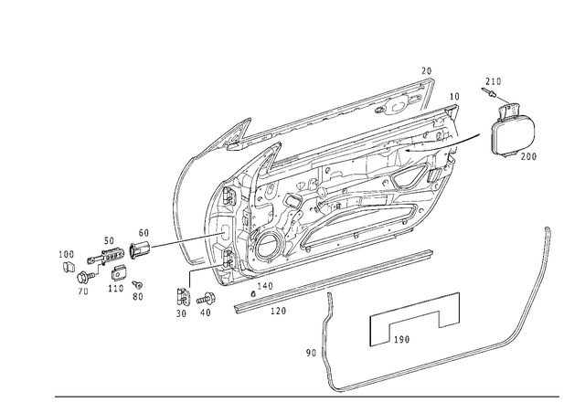 29844629 - : Screw for Mercedes-Benz Image