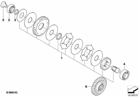 Compensating Shaft for 2008 BMW-Motorrad G 450 X #0