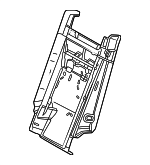 792850E060 - Body: Seat Back Pad for Toyota Image