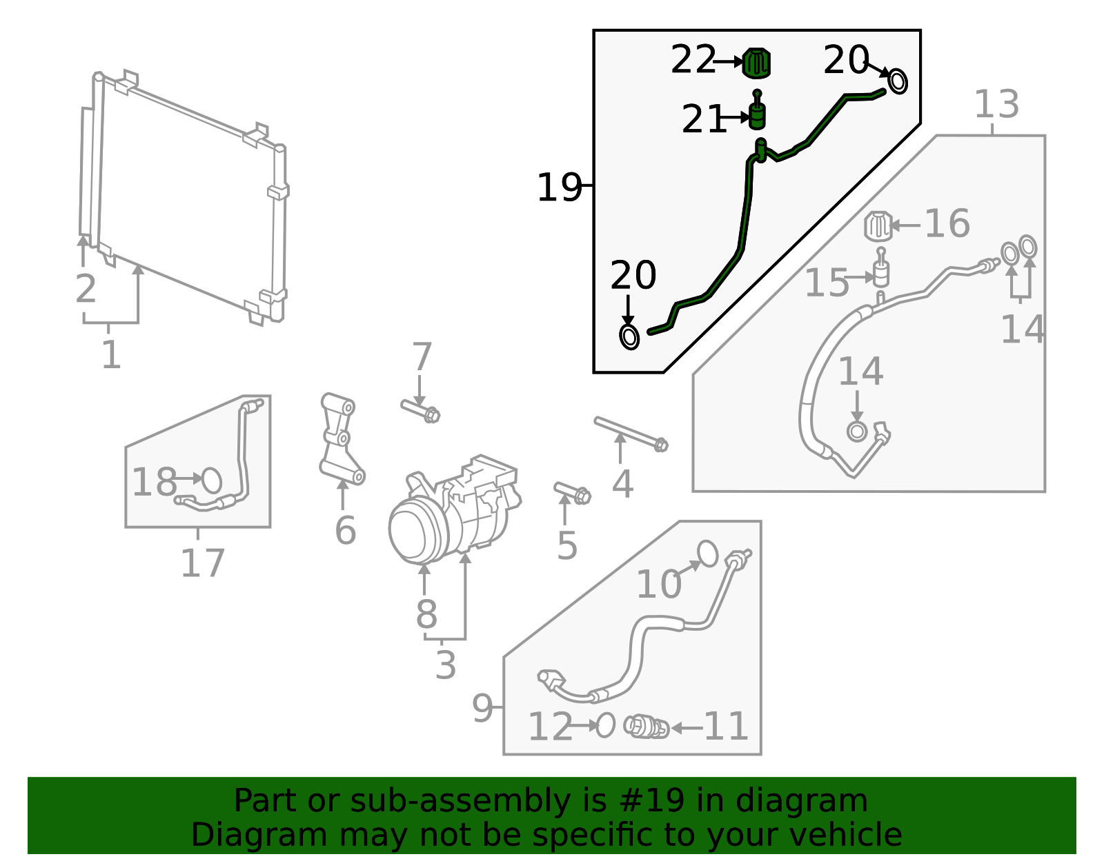 19418051 - High-Quality AC Tube for 2008-2014 Cadillac CTS | AutoNation ...