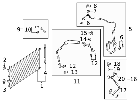 Gaskets & Sealing Systems for 2023 Ford Escape #0