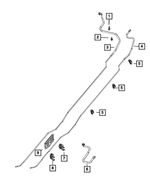 68166719AD - : Fuel Supply Tube for Mopar Image