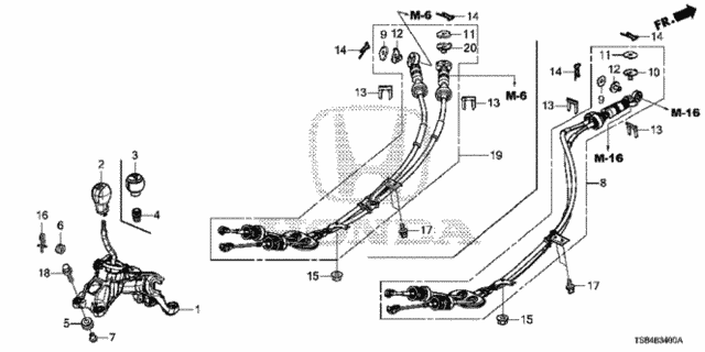 Shift Lever for 2012 Honda Civic #0
