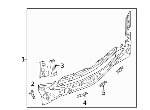 Rear Body for 2014 Mazda CX-5 #0