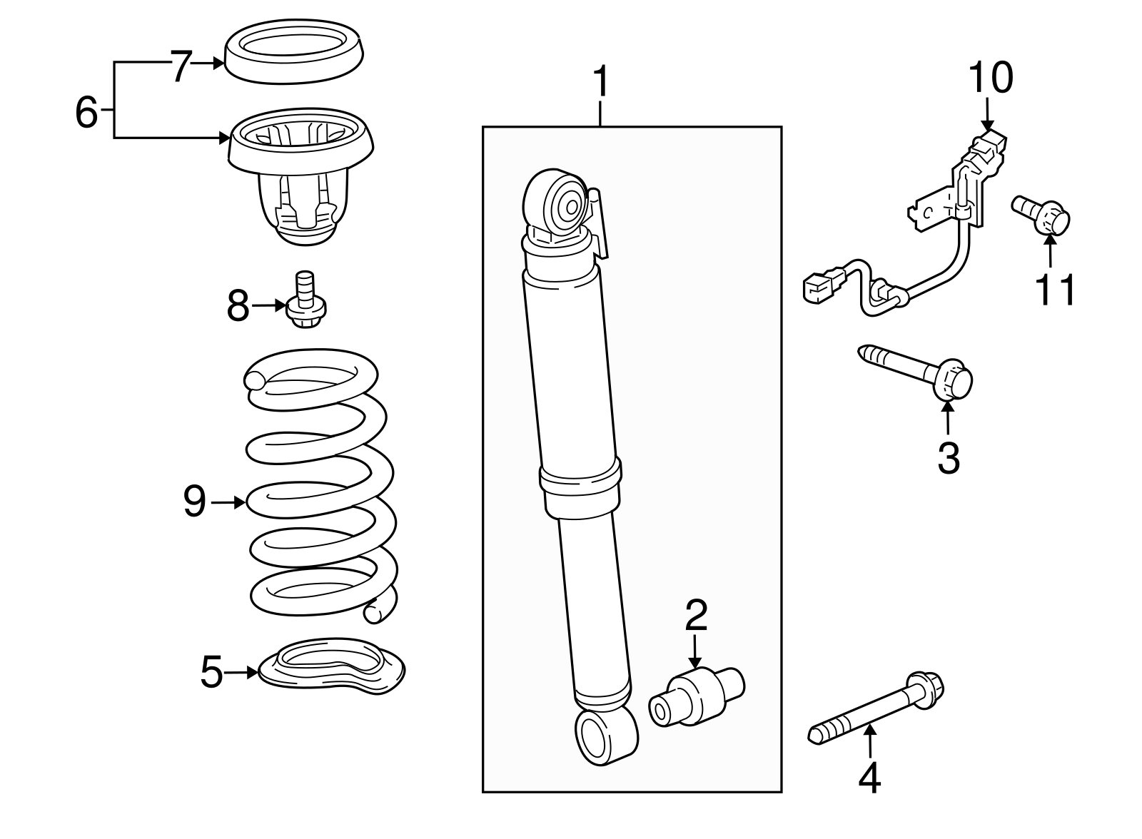 52441-SZN-A52 - Spring, Rear 2010-2012 Acura ZDX | Honda