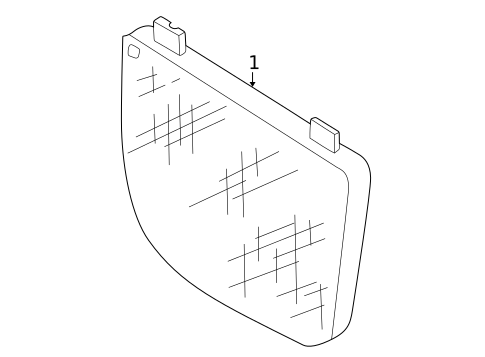Grille & Components for 2003 Pontiac Aztek #0
