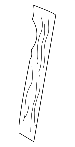 1J0881745C - Body: Protect Plate for Volkswagen: Golf, Jetta, Passat Image