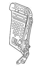 1J4881045HH - Body: Seat Back Frame for Volkswagen: Golf, Jetta, Passat Image