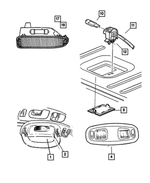 QB27TL2AF - : Handle, Left for Chrysler: 300M, Concorde Image