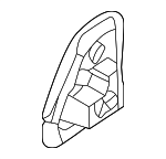 2068350800 - HVAC: Seal for Mercedes-Benz Image