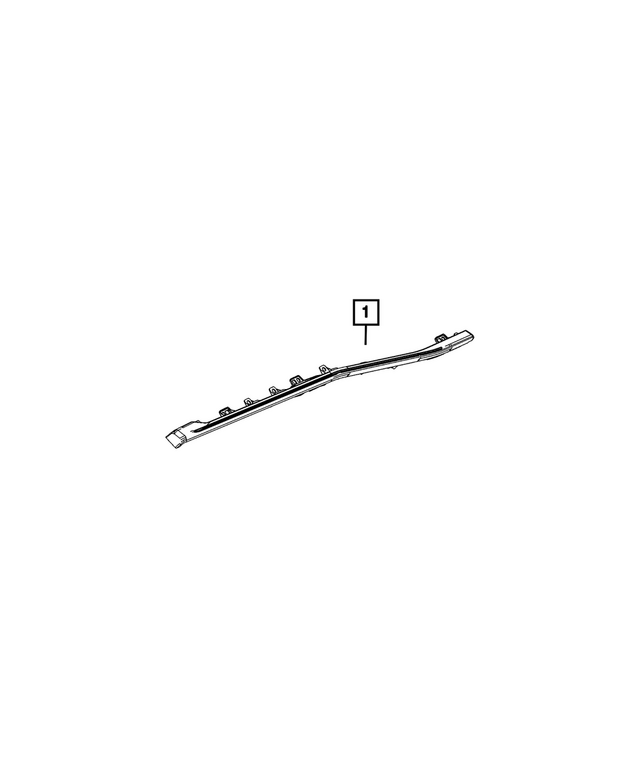 68593404AA - Interior Trim: Door Lamp, Right for Mopar Image