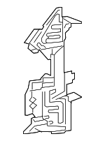 42576049 - : Passenger Side Radiator Air Baffle for Chevrolet: Cruze Image