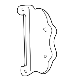 ZZP050285 - Body: Front Panel Bracket for Mazda: B2300, B2500, B3000, B4000 Image