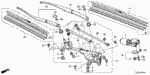 934020601408 - Electrical/Exhaust/Heater/Fuel: BOLT-WASHER (6X14) for Acura Image