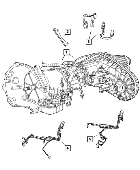 Wiring-Powertrain for 2010 Dodge Ram 3500 #3