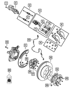 68088328AA - : Hub Stud for Mopar Image