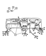 56050188AA - Electrical: Instrument Panel Wiring for Mopar Image