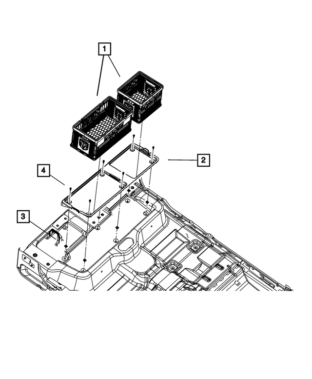 6506302AA - Interior Trim: Spring Snap In Nut for Mopar Image