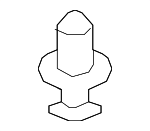 9046707220 - Body: Splash Shield Clip for Lexus: ES250, ES300h, ES350, GX460, GX550, IS200t, IS300, IS350, IS500, LS500, LS500h, NX200t, NX250, NX300, NX300h, NX350, NX350h, NX450h+, RC F, RC200t, RC300, RC350, RX350, RX350h, RX350L, RX450h, RX450h+, RX450hL, RX500h, RZ300e, RZ450e, TX350, TX500h, TX550h+, UX200, UX250h, UX300h Image