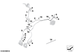 34328414937 - : Brake Line Front for BMW-Motorrad Image