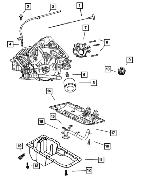 Engine Oiling for 2006 Chrysler 300 #0