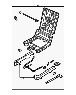 4M0883107EQA5 - Body: Seat Frame for Audi Image image