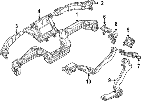 Ducts for 2025 Mazda CX-90 #0