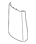 84670B2000EQ - Body: Rear Cover for Kia: Soul Image