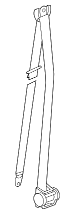 72119809947 - : Belt &amp; Retractor for Mini: Cooper Paceman Image