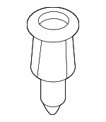 S51S51833 - Body: Upper Shield Retainer for Mazda: 3, 5, 6, CX-3, CX-30, CX-5, CX-50, CX-70, CX-9, CX-90, MX-30 EV, MX-5 Miata Image