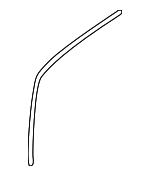 4552071 - : Roof Panel Weatherstrip for Saab: 9-5 Image