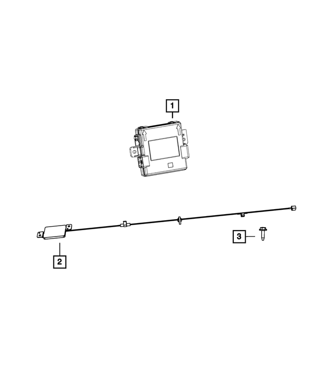 68217462AA - Electrical: Hub Receiver for Mopar Image image