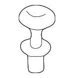 51498166702 - Body: Rear Body Trim Rivet for BMW Image