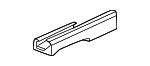 95C881478BLK - Body: Track End Cap for Porsche Image