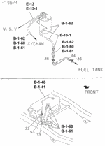 8971836510 - Body/Air Conditioning: HOSE CANISTER for Honda Image