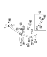 68242502AA - Rear Suspension: Rear Leaf Spring, Right for Mopar Image