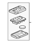 72147TX4A51 - : 2013-2015 Acura RDX - Fob Assembly, Entry Key (Driver 2) for Acura: RDX Image
