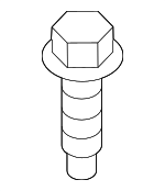 72117949437 - : Seat Belt Assembly Bolt for BMW: 228 xDrive Gran Coupe, 228i Gran Coupe, 228i xDrive Gran Coupe, M235i xDrive Gran Coupe, X5, X6, X7, XM Image