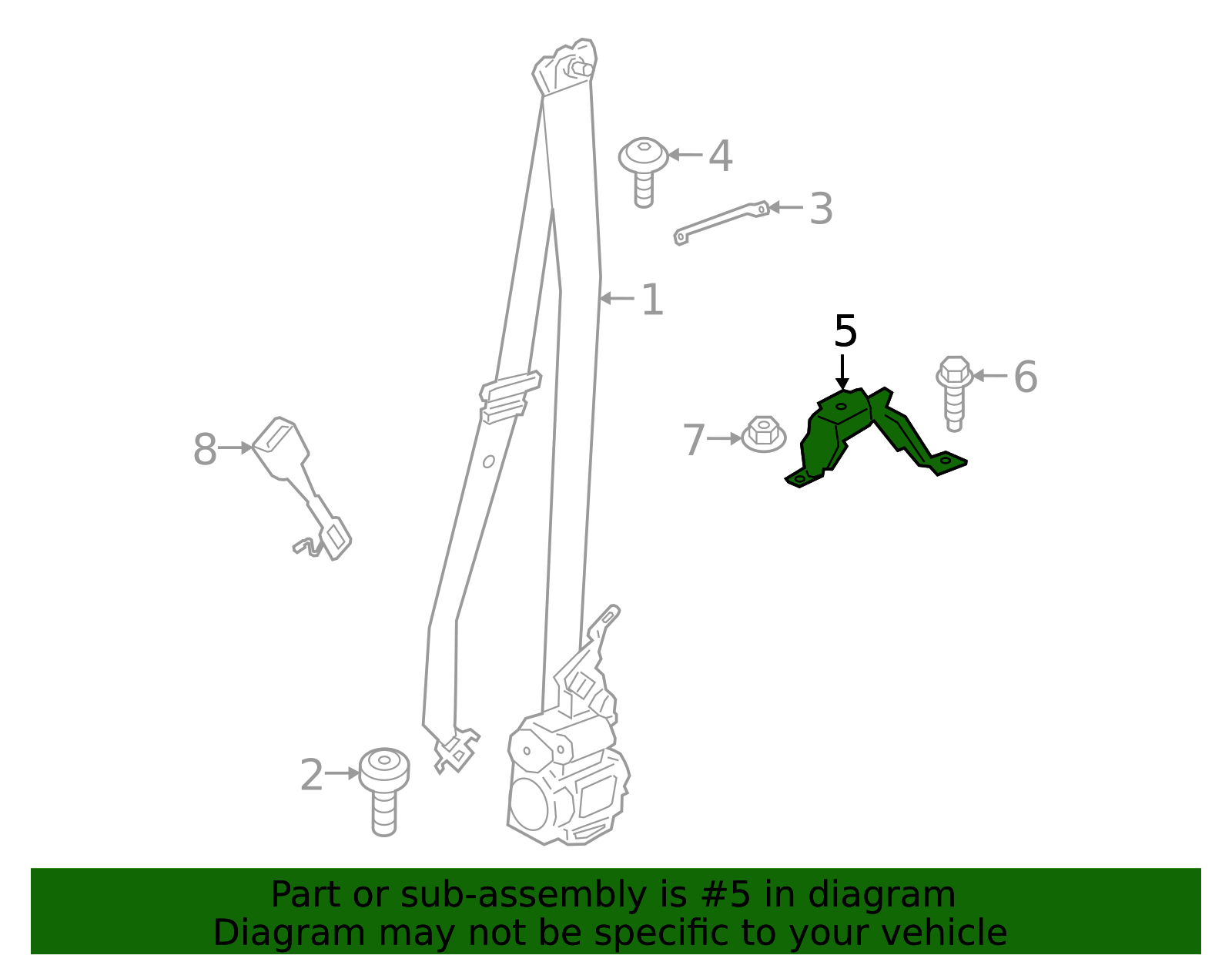Mount Bracket - BMW (72117483777)