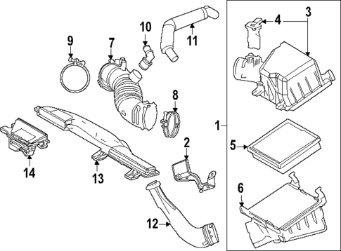 Air Intake for 2025 Toyota Corolla Cross #0