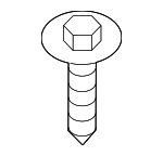 11547421 - Electrical: Headlamp Assembly Bolt for Buick: Enclave, Encore GX, Envision, Envista, Regal Sportback, Regal TourX | Cadillac: ATS, CT4, CT5, CT6, CTS, Escalade, Escalade ESV, ESCALADE IQ, LYRIQ, OPTIQ, XT4, XT5, XT6 | Chevrolet: Blazer, Blazer EV, Bolt EUV, Bolt EV, Camaro, Colorado, Corvette, Cruze, Equinox, Equinox EV, Malibu, Silverado 1500, Silverado 1500 LTD, Silverado 2500 HD, Silverado 3500 HD, Silverado EV, Suburban, Tahoe, Trailblazer, Traverse, Traverse Limited, Trax | GMC: Acadia, Canyon, Hummer EV Pickup, Hummer EV SUV, Sierra 1500, Sierra 1500 Limited, Sierra 2500 HD, Sierra 3500 HD, Sierra EV, Terrain, Yukon, Yukon XL | Oldsmobile: Intrigue | Pontiac: G6, Grand Am, Grand Prix | Saturn: Aura, Ion, Sky Image