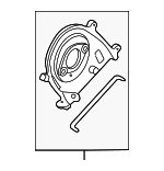 11870RCAA00 - Engine: Inner Timing Cover for Honda: Accord, Accord Crosstour, Crosstour, Odyssey, Passport, Pilot, Ridgeline Image