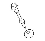 900135G0A00 - Engine: Valve Cover Bolt for Honda: Crosstour, Fit, Pilot Image