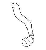 1C0201160T - Fuel System: Breather Tube for Volkswagen: Beetle Image