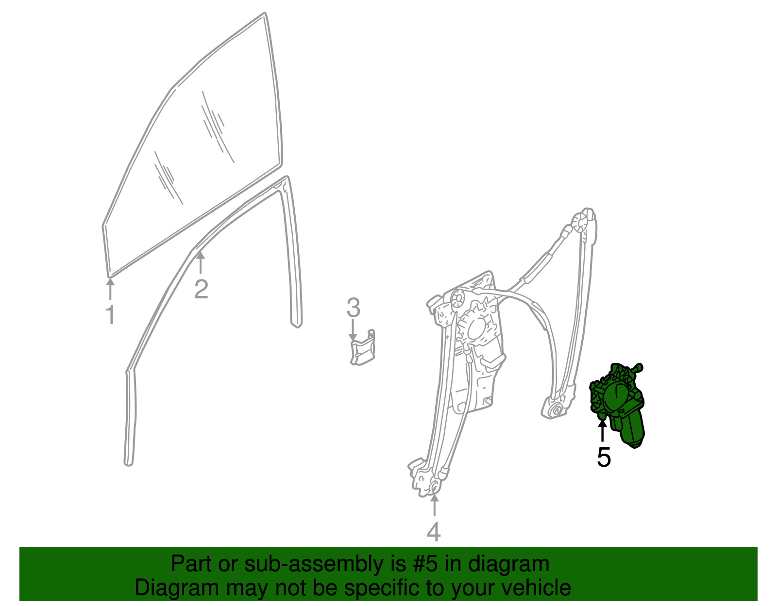 Window Motor - BMW (67628360512)