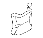 51328164788 - Body: Guide Channel Clip for BMW: 525i, 528i, 530i, 540i, M5 Image