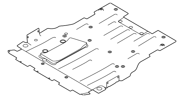 Genuine OEM Center Shield Part# LR135638 Fits 2020-2023 Land