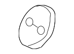 81353B1000 - Body: Door Lock Striker Cover for Hyundai Image