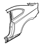 41009622065 - Body: Quarter Panel for BMW Image